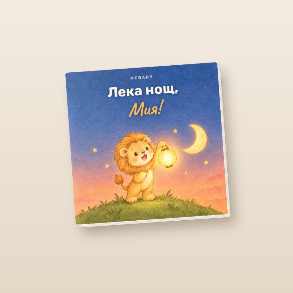 Книжка „Лека нощ, [Име]!“